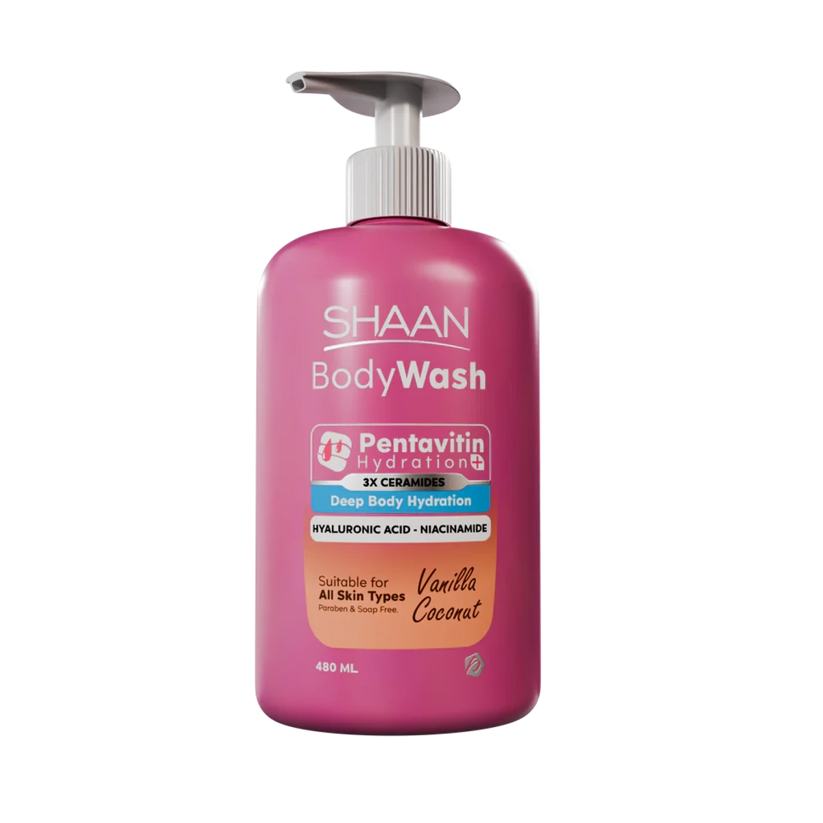Shan Vanilla Flower Body Wash 480ml