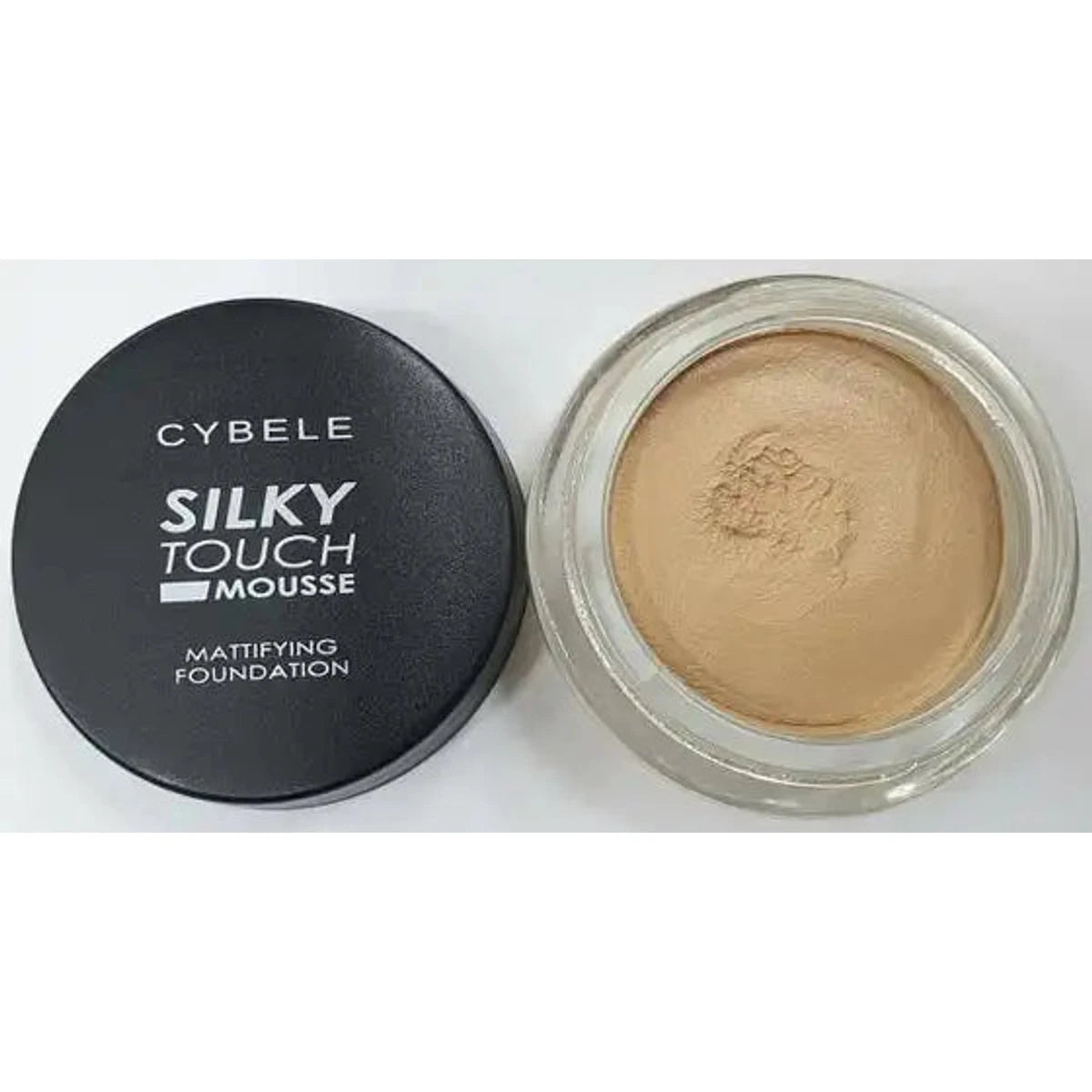 Cybele silky touch mousse mattifying foundation 15 g, 02 honey