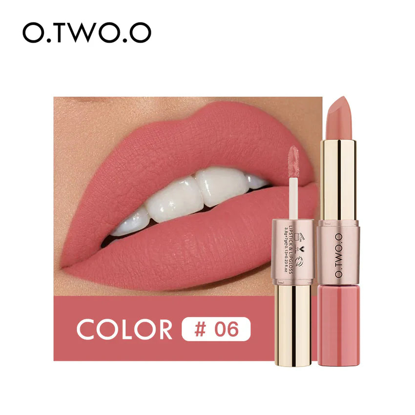 O.TWO.O 2IN1 Matte Lipstick & Liquid-06