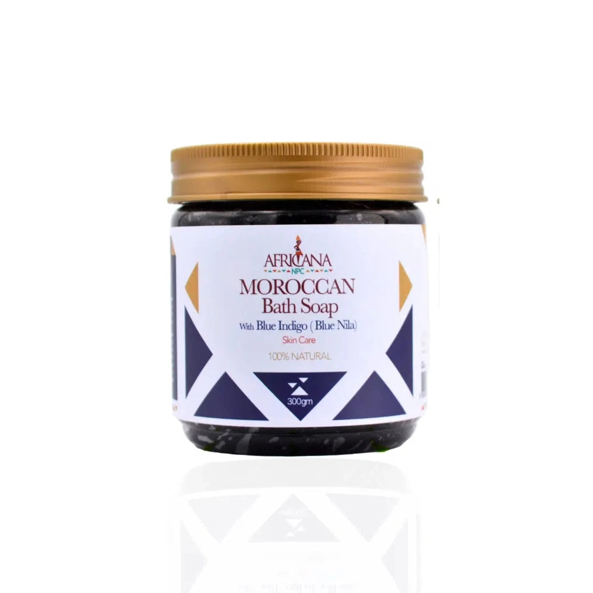 Africana Moroccan Soap with Blue Indigo 300ml