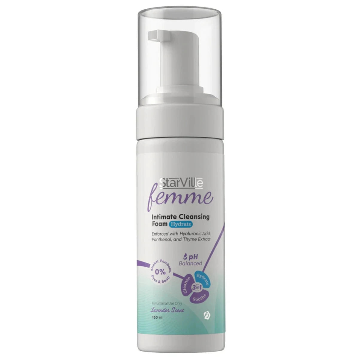 Starville Femme Intimate Cleansing Foam Hydrate 150 ml