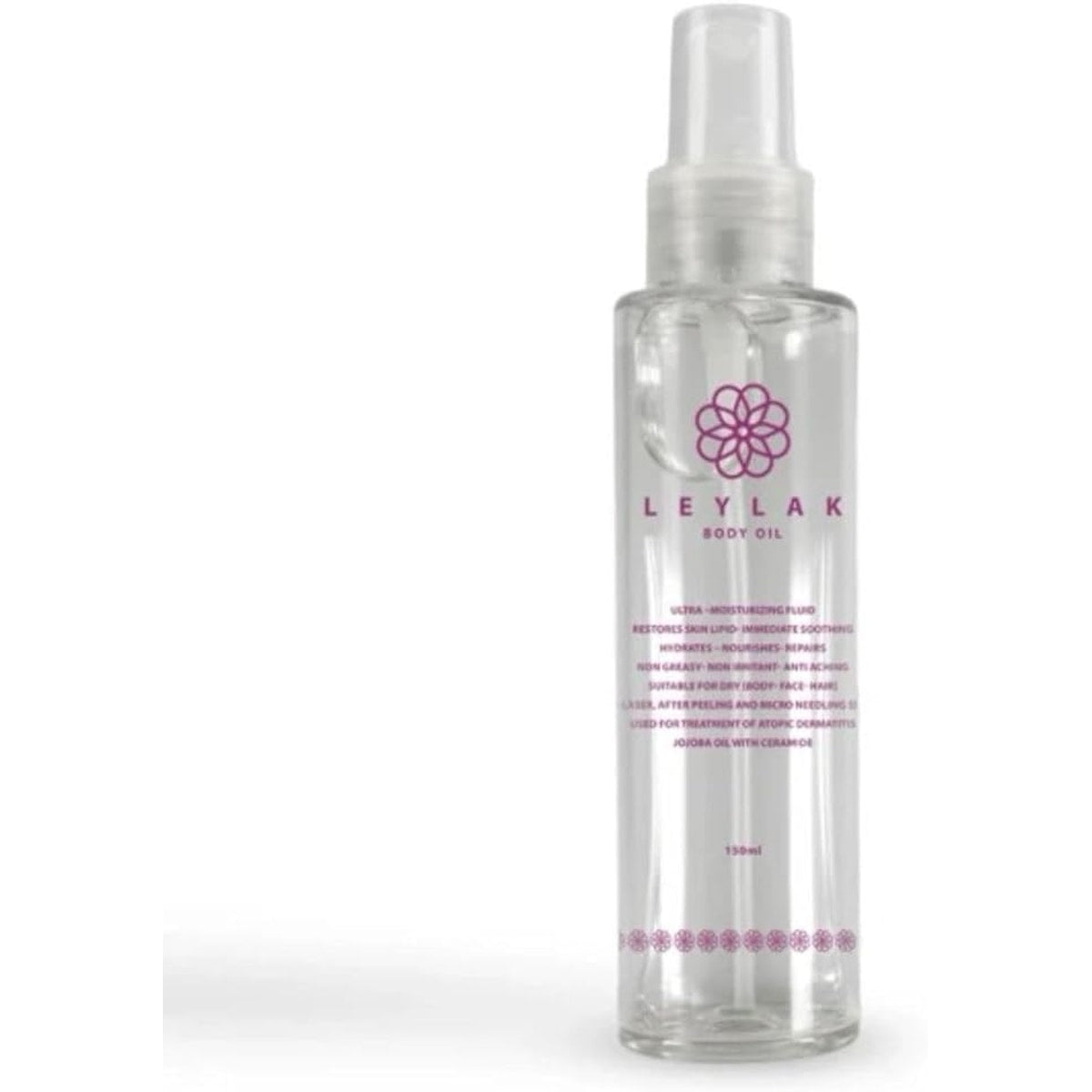 Leylak Body Oil Moisturizer 150ml with Jojoba Oil and Ceramide Extract