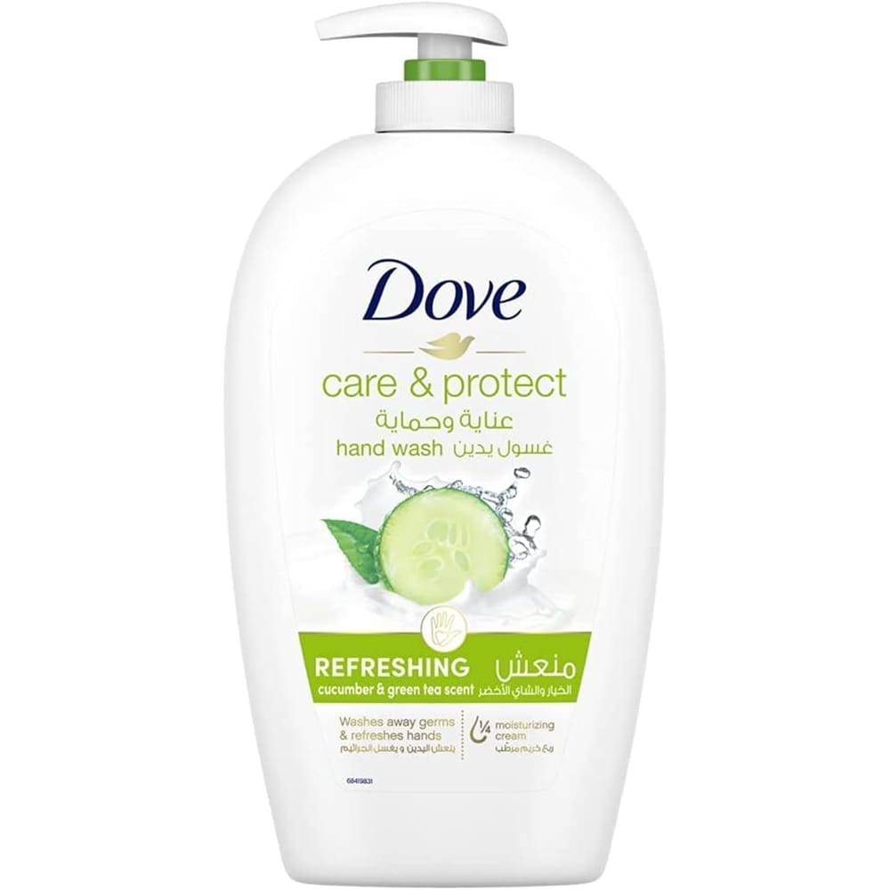 Dove Handwash 500ml Care & Protection with Cucumber & Green Tea - Save 12 EGP (69737612)