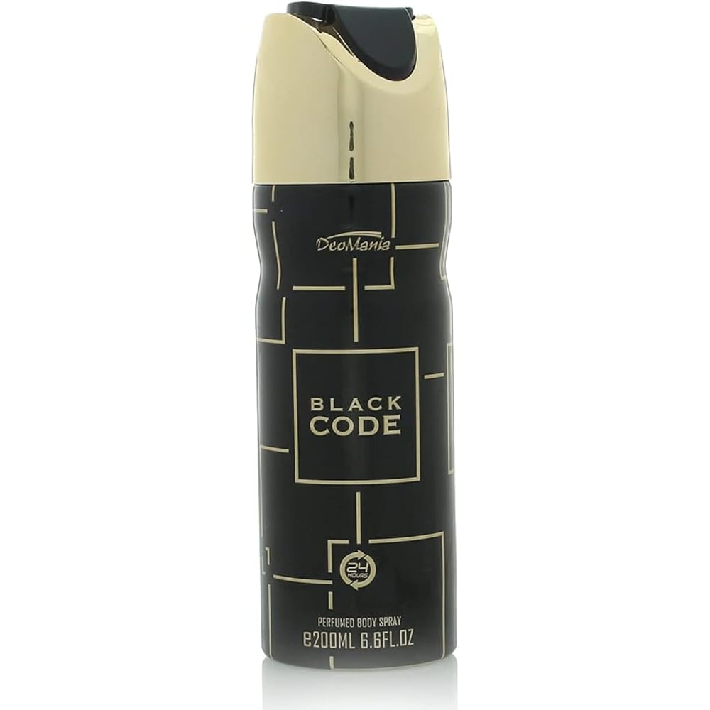 BLACK 200ML Perfume Spray SMD