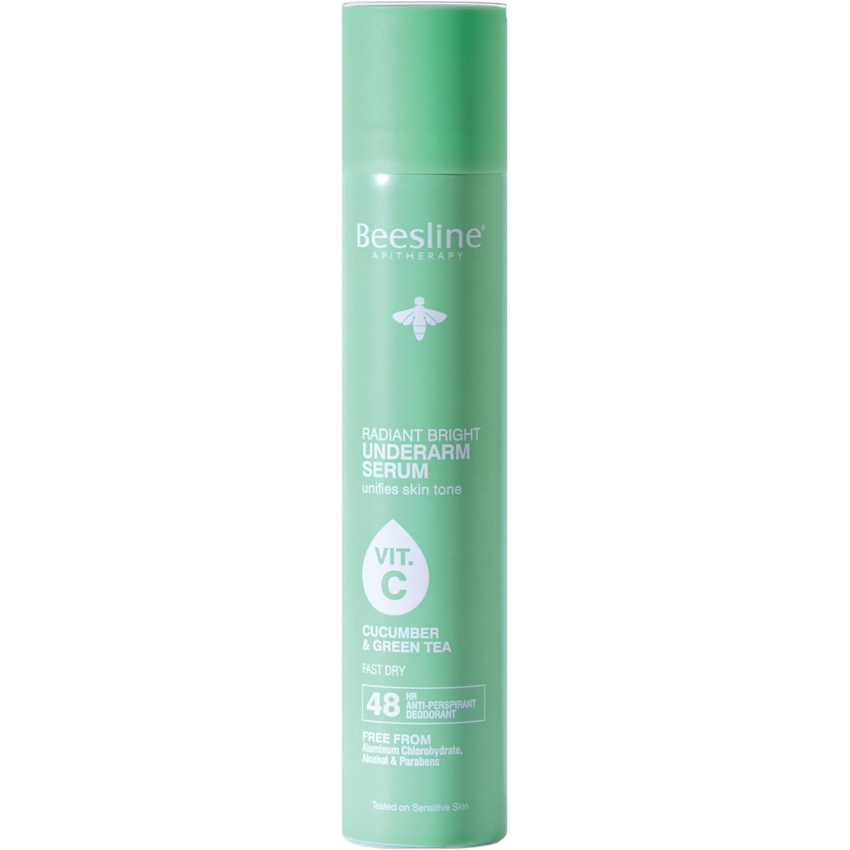 Beesline Underarm Whitening Serum Spray, Cucumber & Green Tea, 150ml