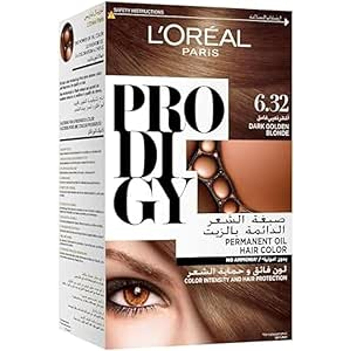 L'Oréal Prodigy Hair Color No. 6.32 DarK Golden Blonde