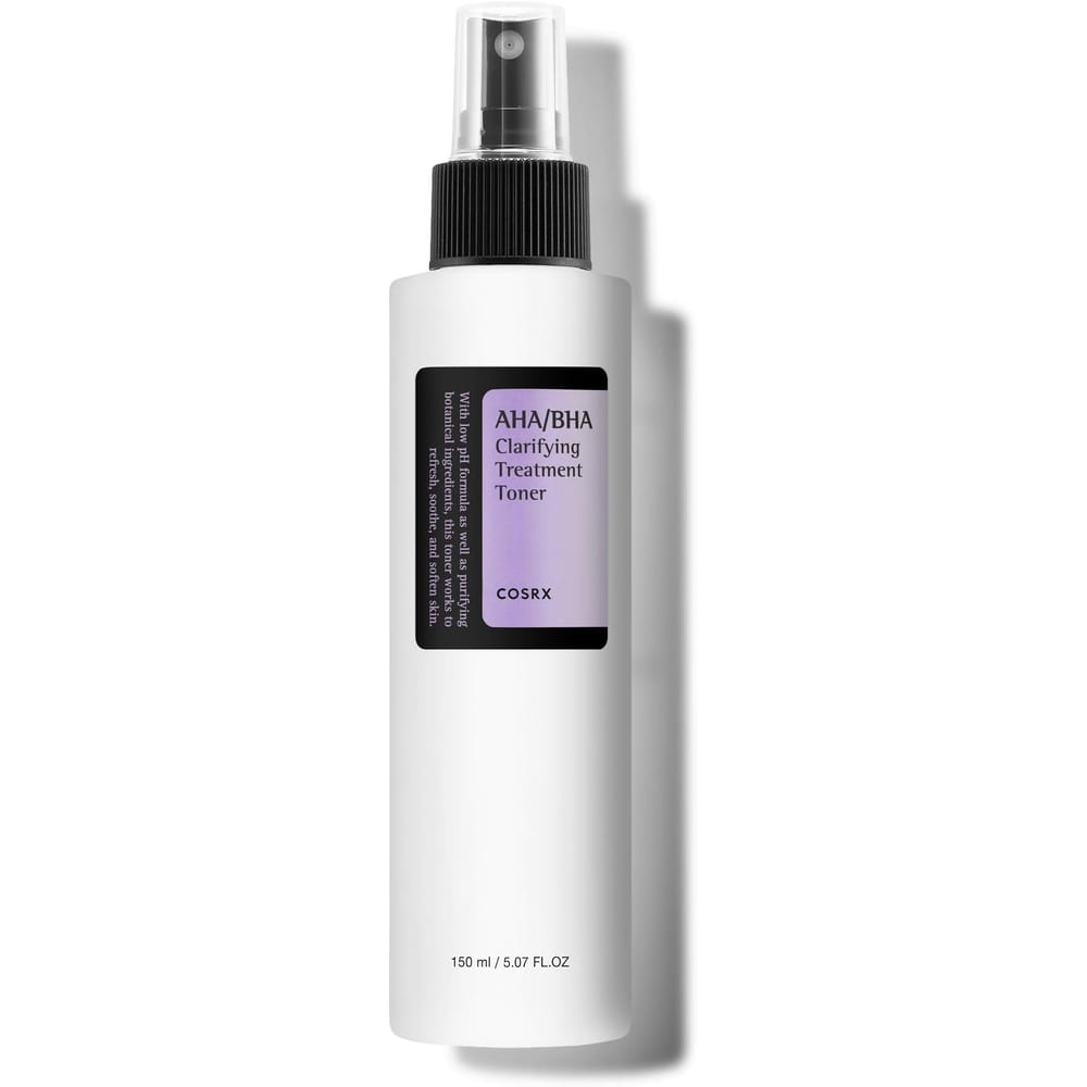 COSRX AHA/BHA Clarifying Treatment Toner, 150ml, 5.07fl.oz, for Combination Skin