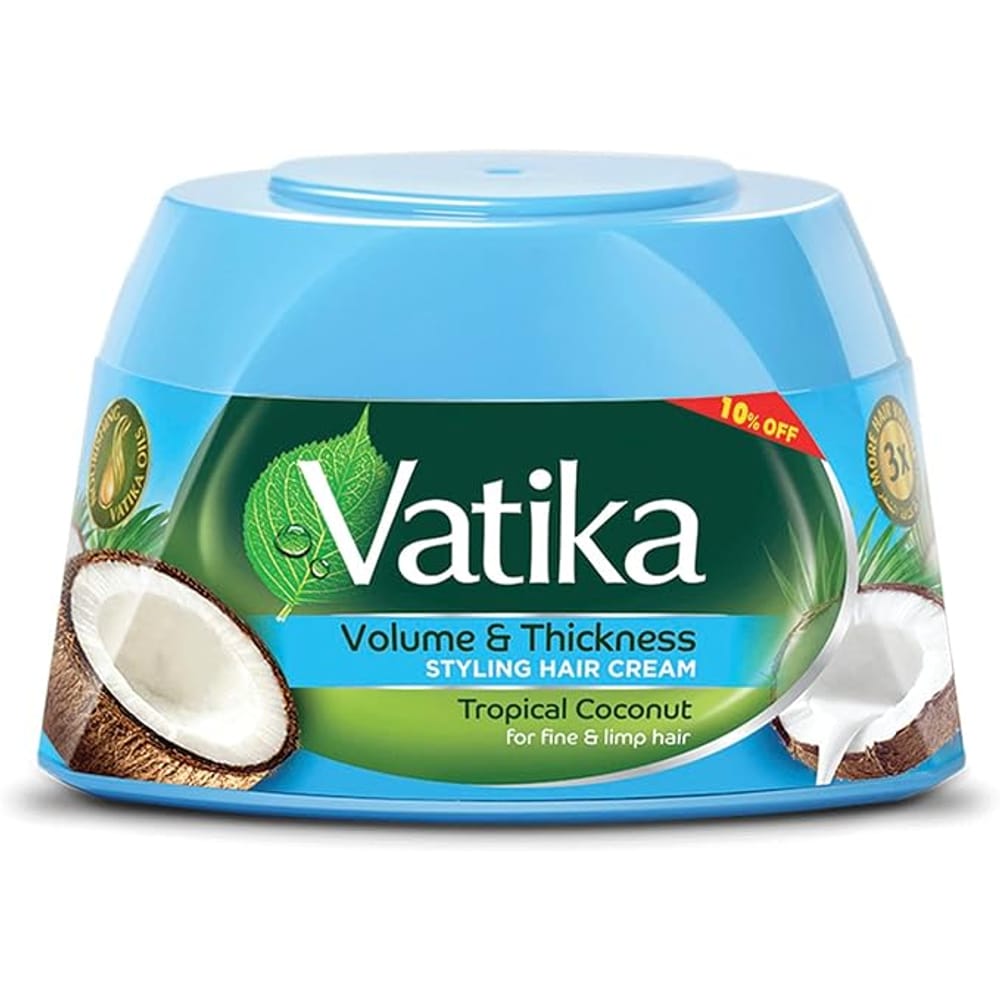 Vatika Coconut Hair Cream 125ml (Blue) - 10% Discount - New Look