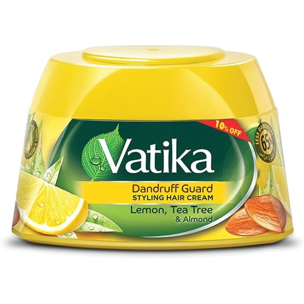 Vatika Anti-Dandruff Hair Cream 190ml (Yellow) 10% Discount