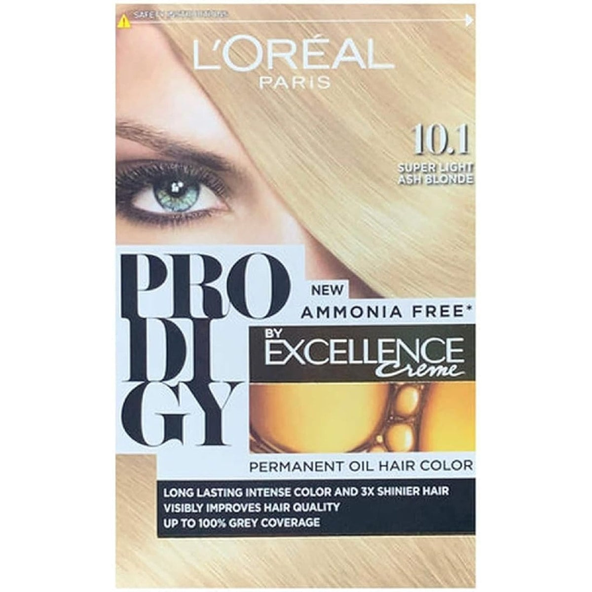 L'Oréal Prodigy Hair Color No. 10.1 Very Light Ash Blonde
