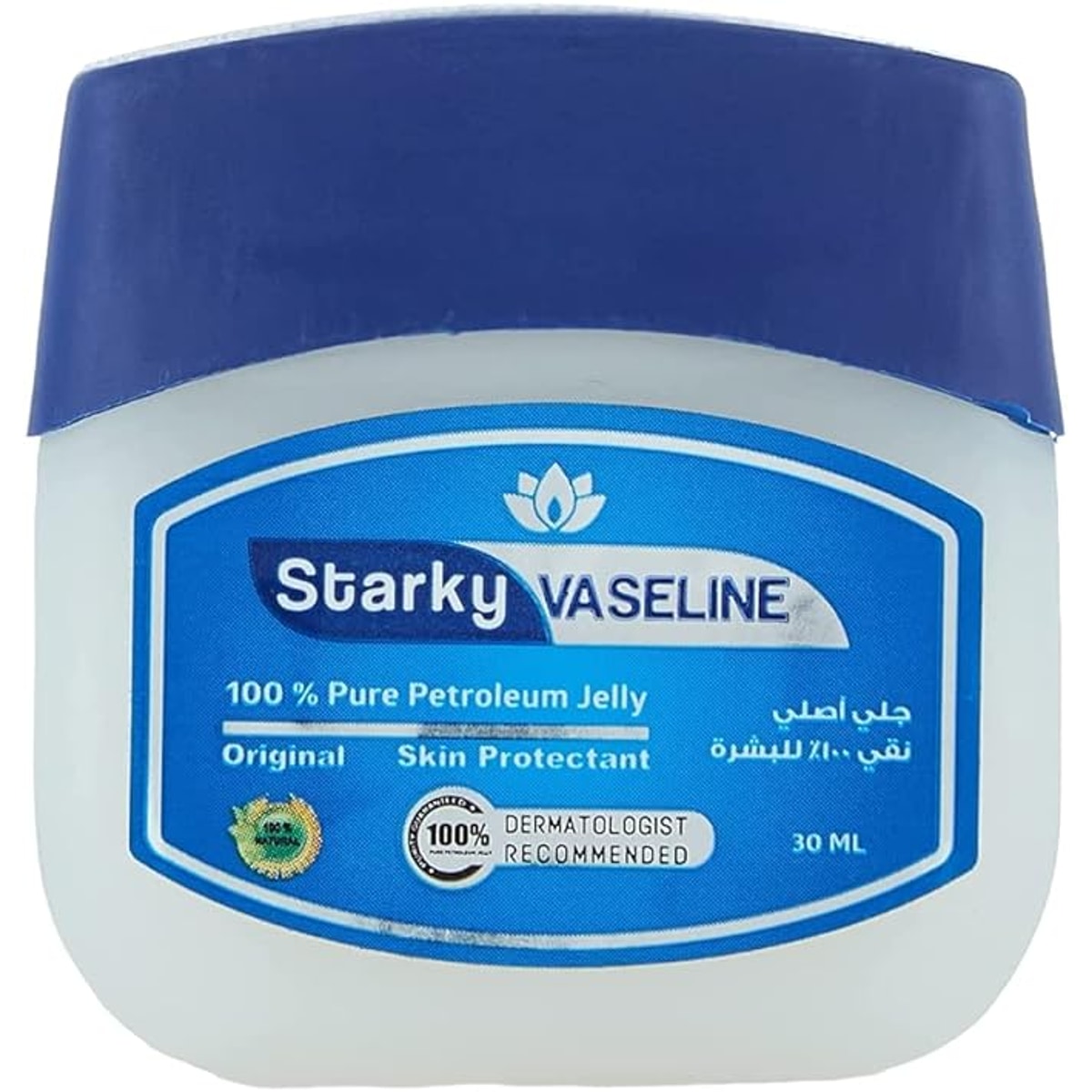 Starky vaseline 100% pure petroleum jelly-original-skin protectant-30ml