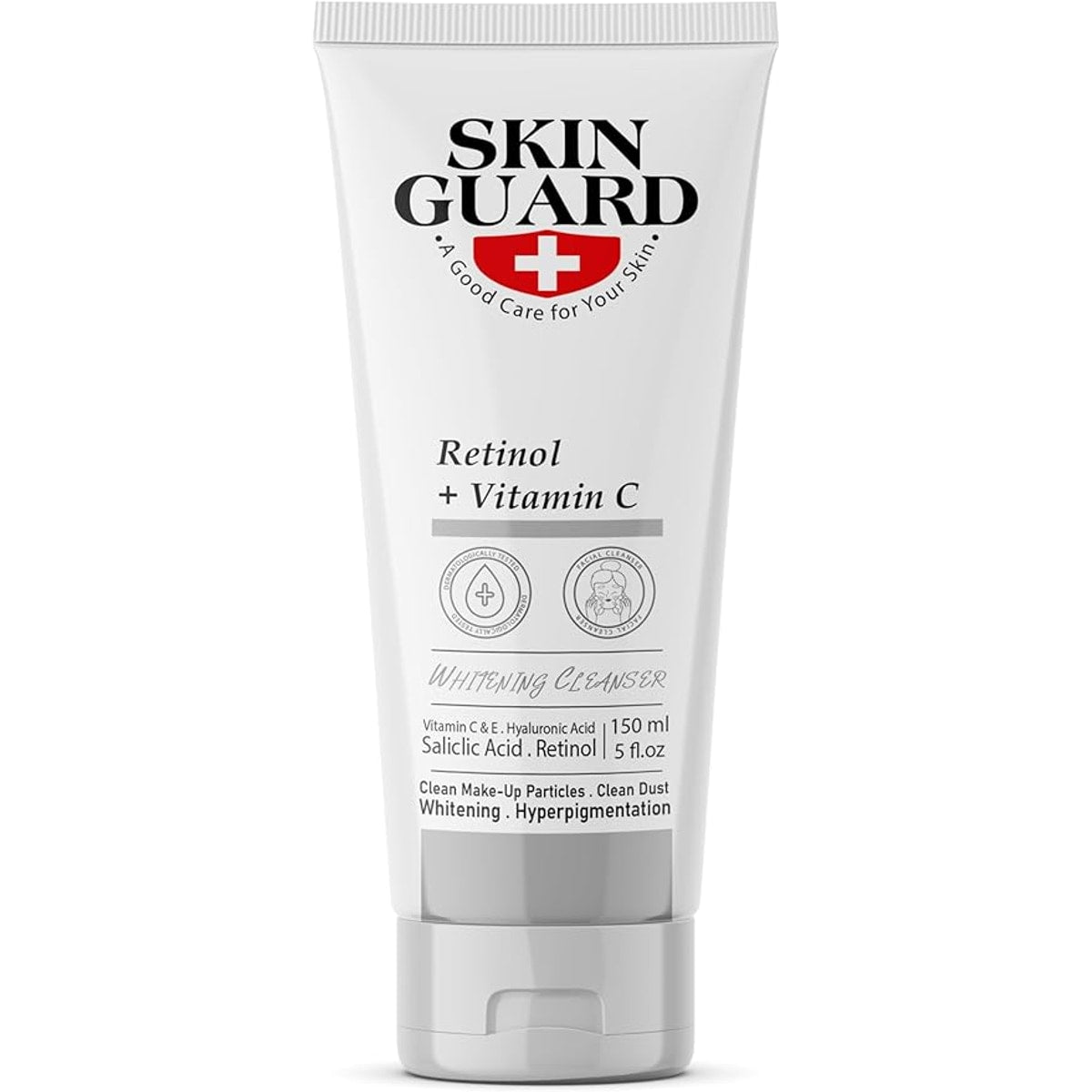 SKIN GUARD RETINOL AND VITAMIN C CLEANSER 150ML.