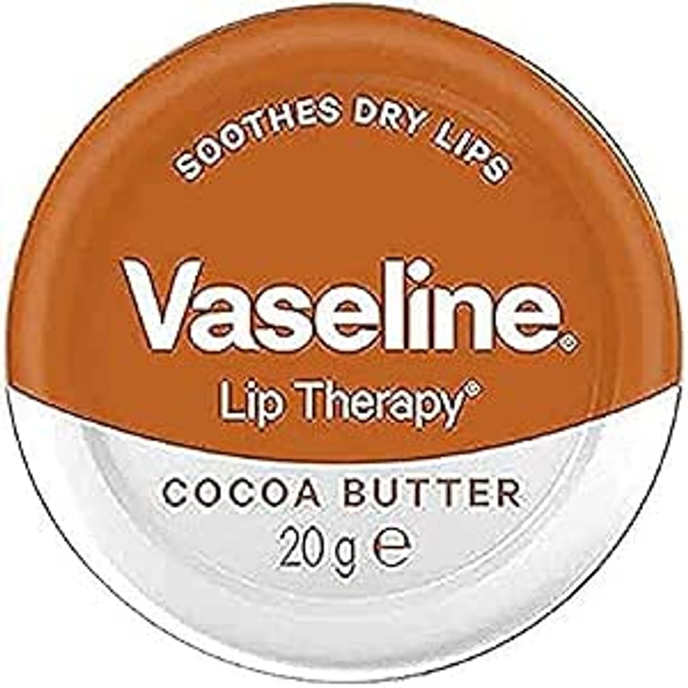 Vaseline Lip Balm on a Carton Jar 7ml Imported Cocoa (2518)