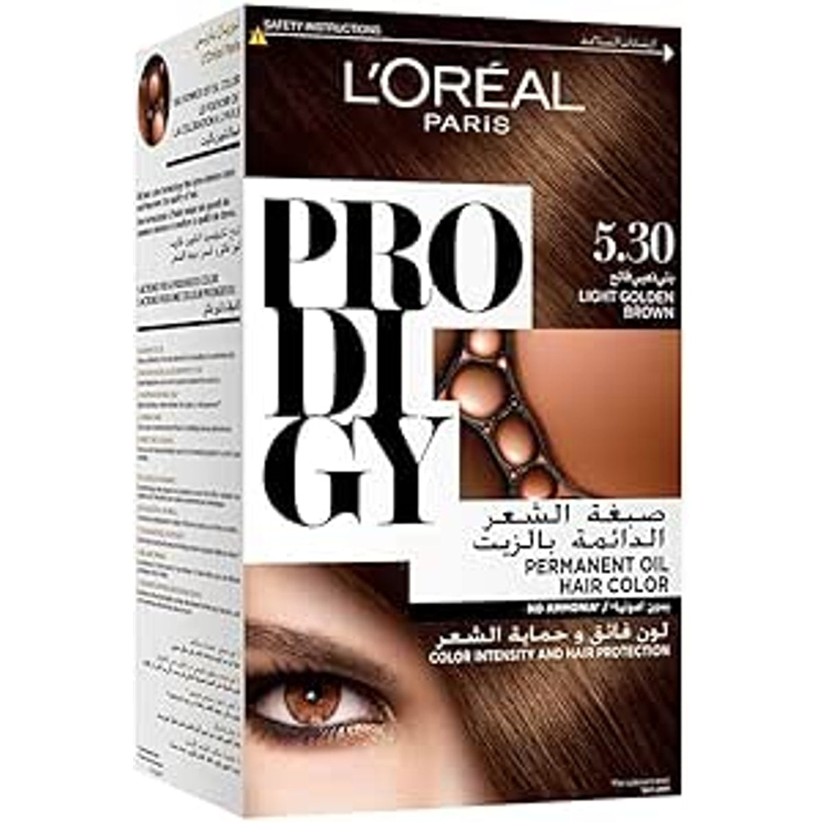 L'Oréal Prodigy Hair Color No. 5.3 Golden Brown