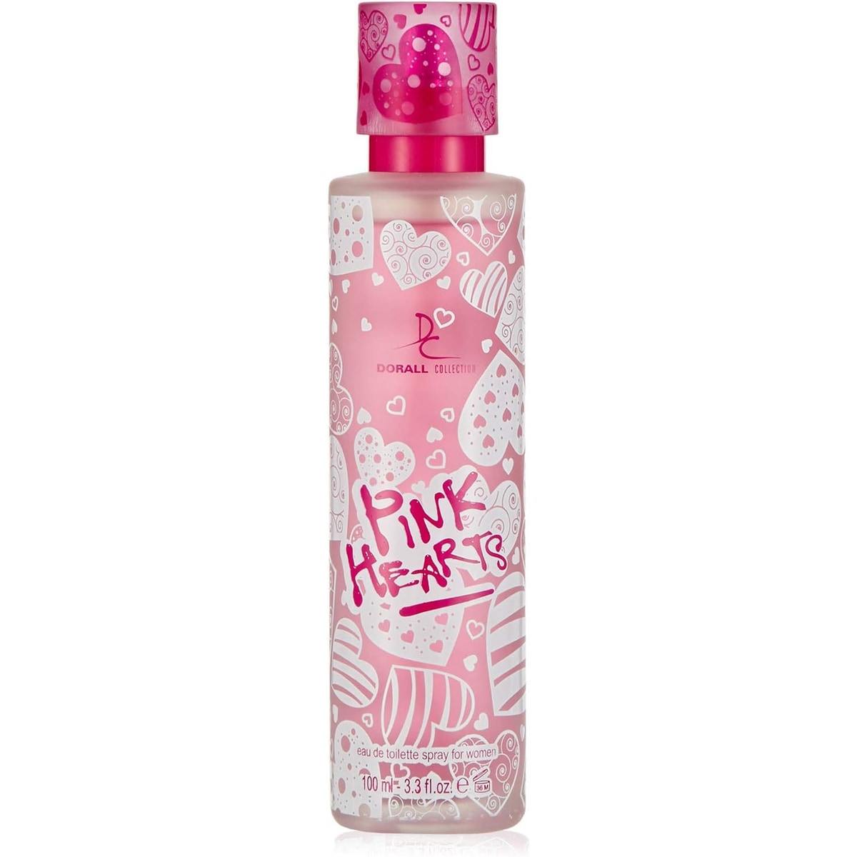 Dorall Collection Pink Hearts For Women 100ml - Eau de Toilette