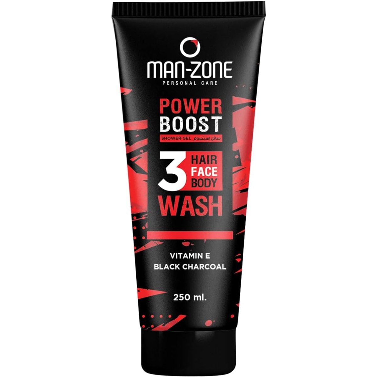 Man Zone Shower Gel Power Boost 3*1 250 ml