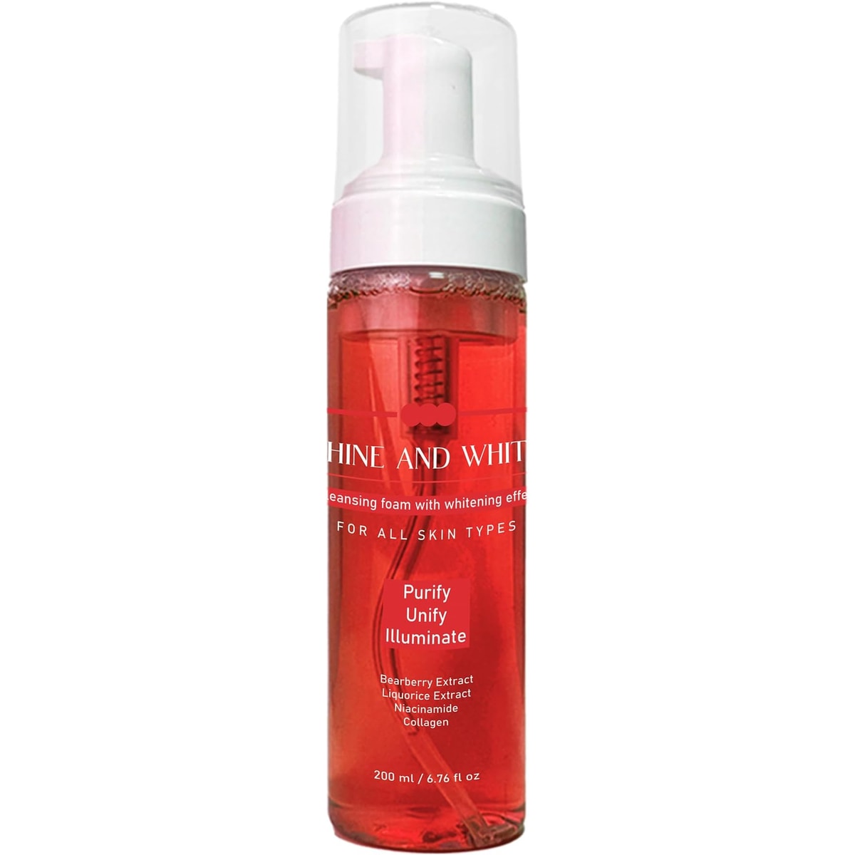 So Sandy Shine & White Foaming Wash 200ml