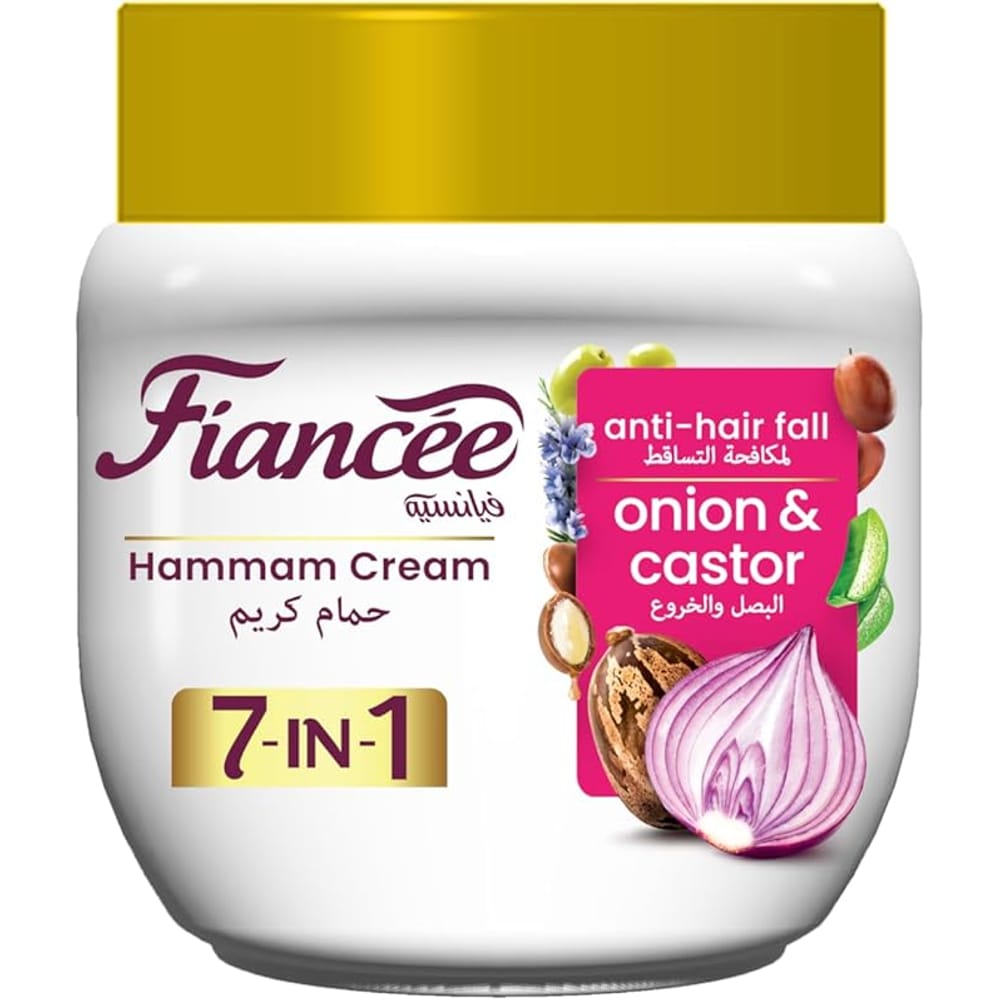 Fiancee Hair Cream 450ml with Onion and Castor Oil