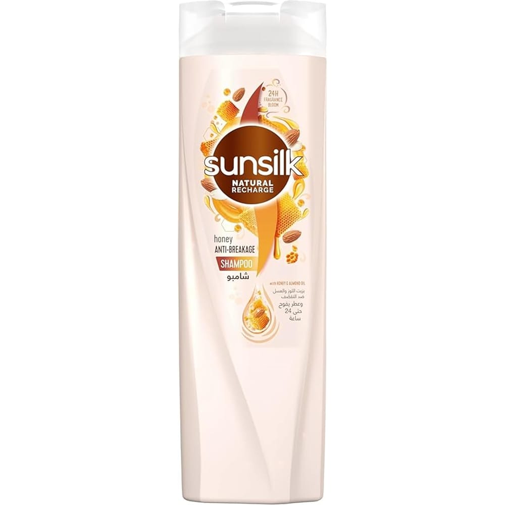 Sunsilk Shampoo 350ml, 20% off, natural with almond oil and honey
