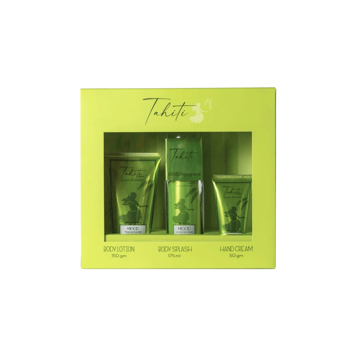Mood set 3*1 (lotion + body splash + hand cream) Tahiti