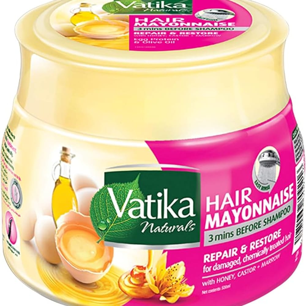 Vatika Bath Cream Mayonnaise 500ml Ultra Moisture (Orange)