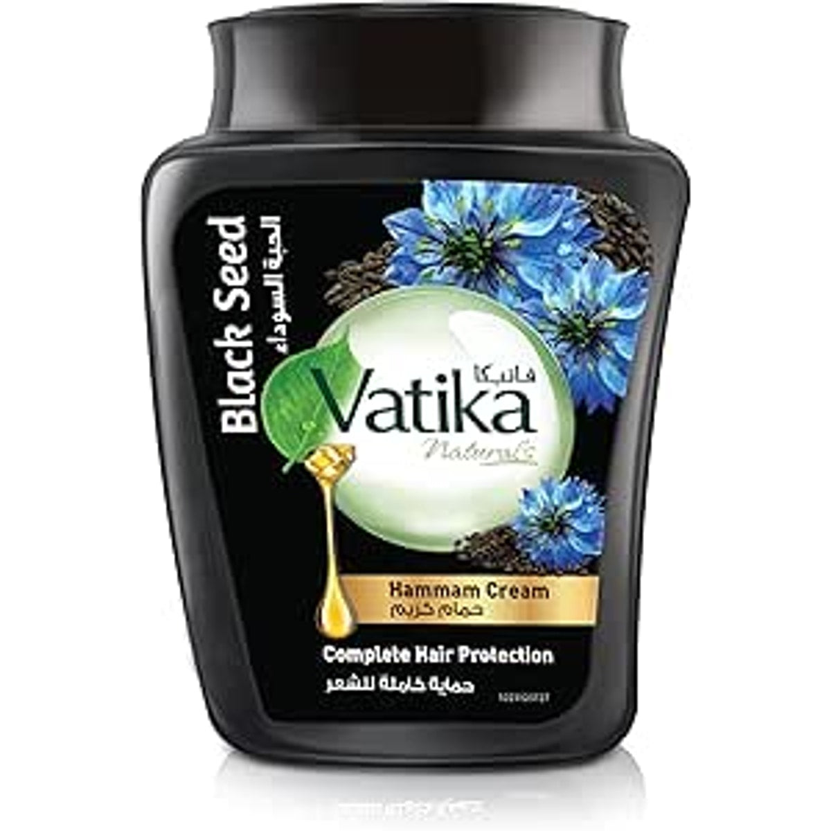 Vatika Bath Cream Medium 450ml Black Seed (Black)