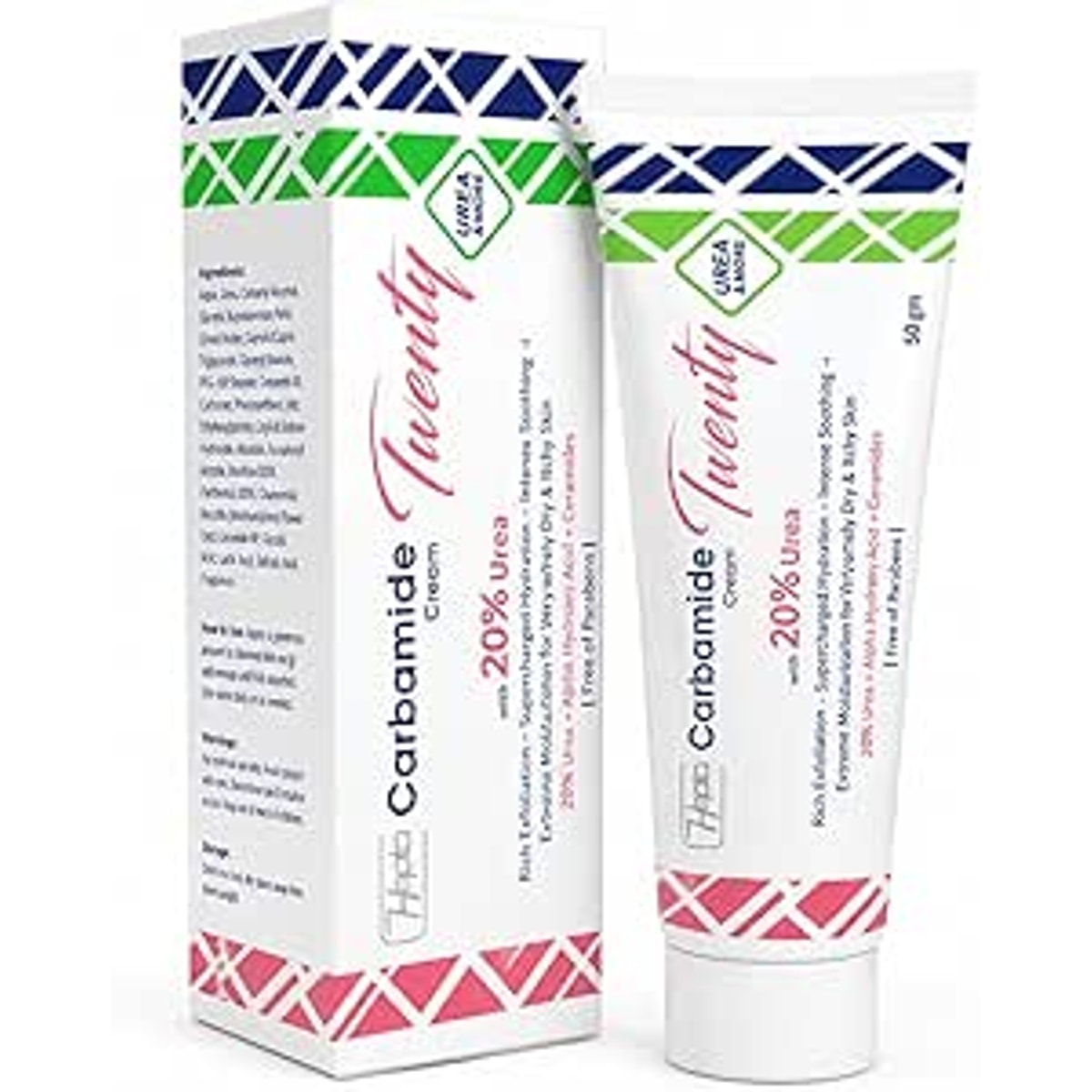 Hepta Carbamide Twenty Cream Urea 20% 50ml