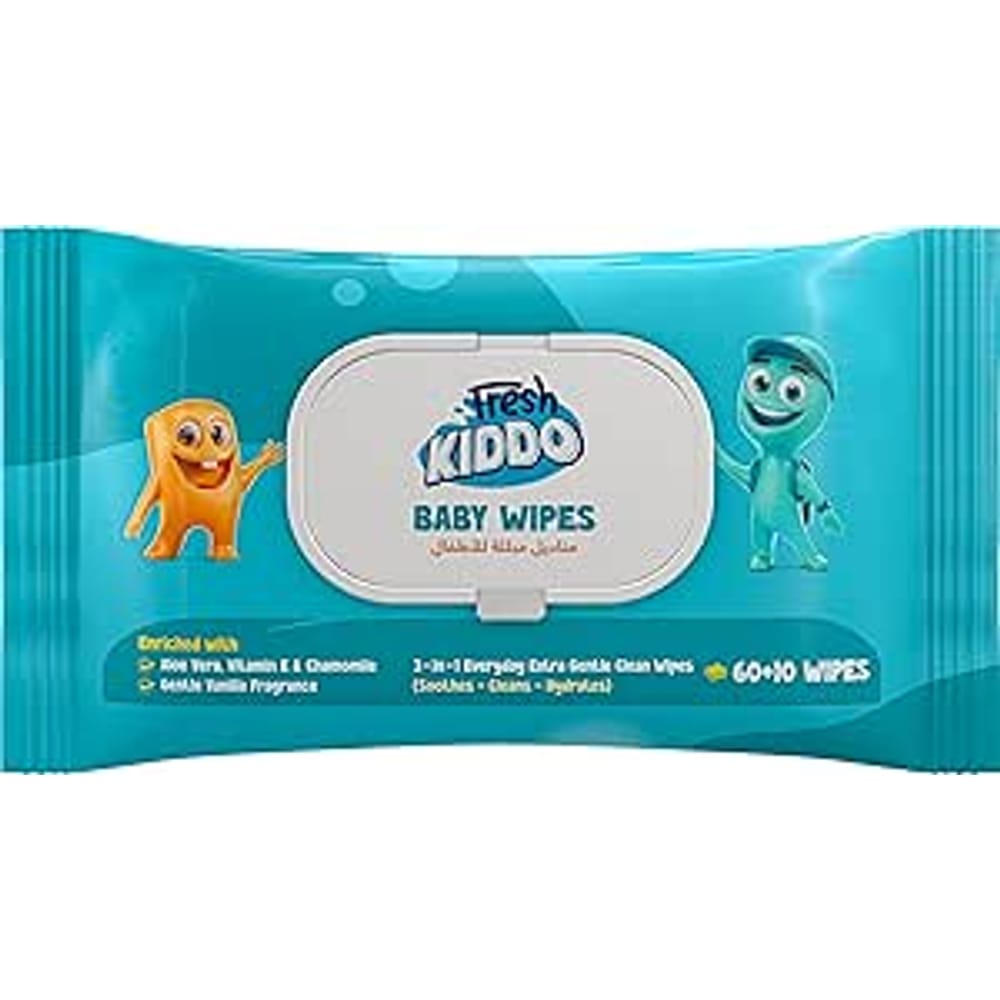 Fresh Kido Baby Wipes 70 Wipes