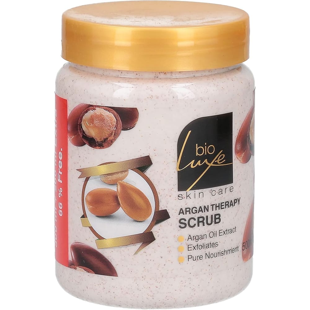 bioluxe Argan Therapy Scrub, 500ml