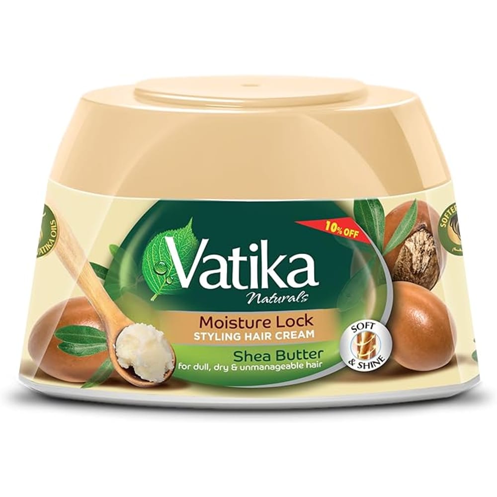 Vatika Hair Cream 190ml with Shea Butter (Beige) 10% Discount New Look