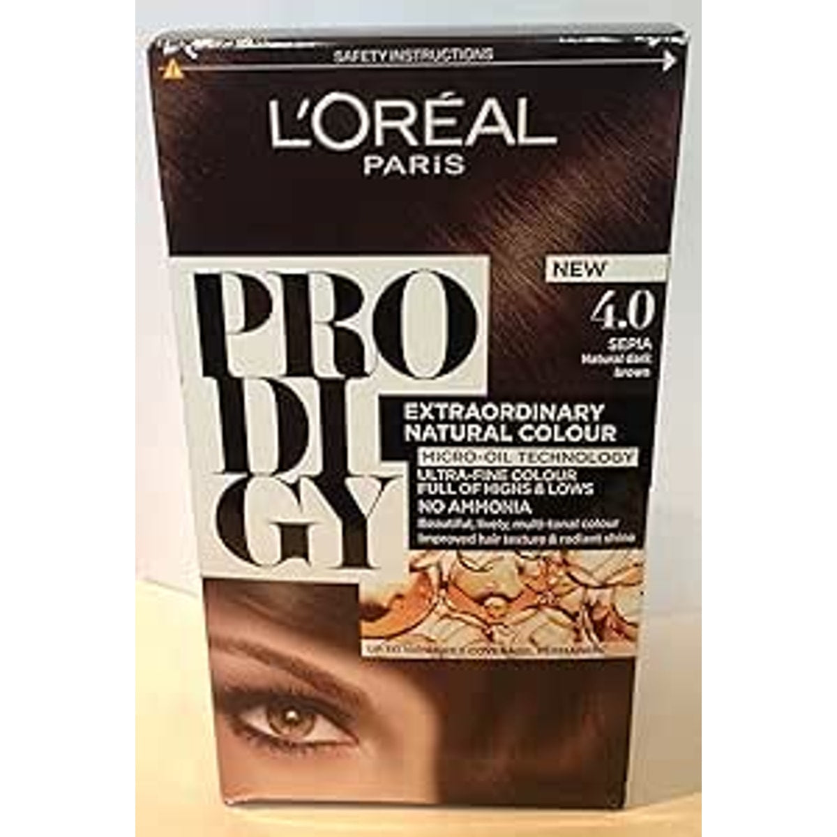 L'Oreal Prodigy Hair Color No. 4 Brown