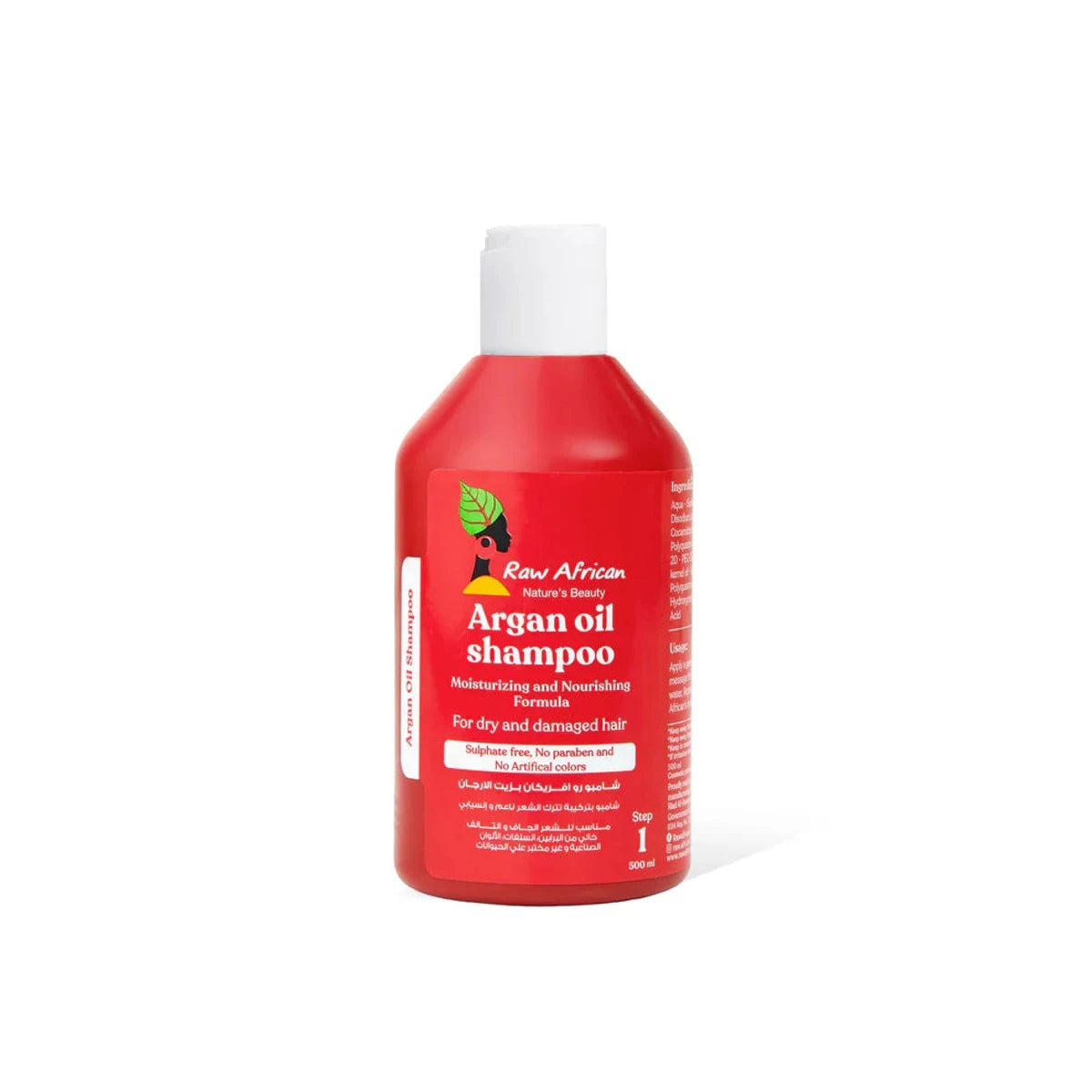Raw African Argan Hair Shampoo 500 ml