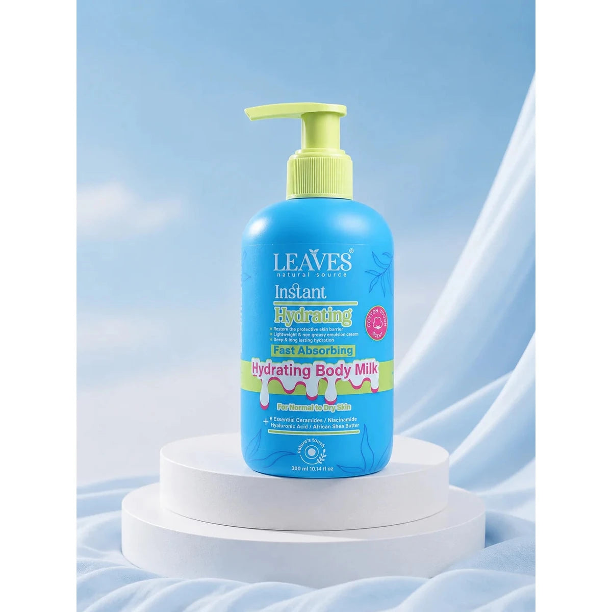 leaves Body Milk 300ml Cotton Touch