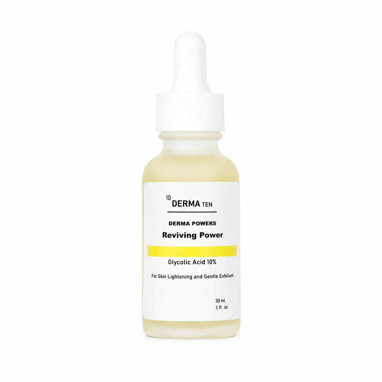 Derma Ten Glycolic Acid Skin Peeling Serum 30ml (reviving power)