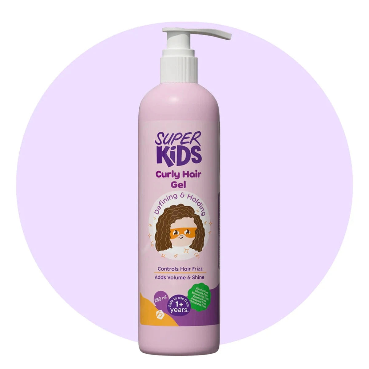 Super Kids Curly Hair Styling Gel 250ml