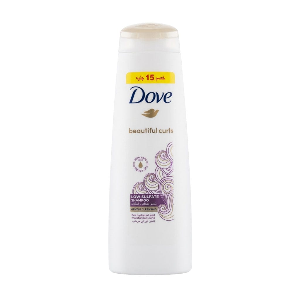 Dove Shampoo 350ml, 15 EGP discount, for moisturizing curly hair (65431800)