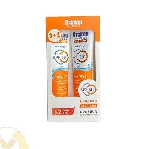 Drakon Sunscreen Gel Cream 60g (1+1)
