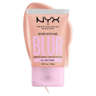 Nyx Bare With Me Blur Blurring Tint Foundation 03 light lvory 30ml