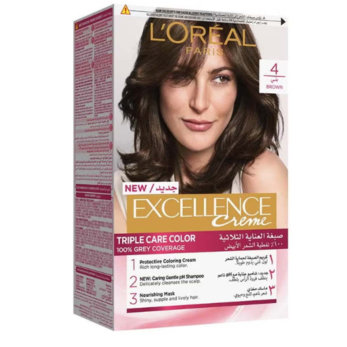 L'Oreal Excellence Hair Color No. 4 Brown