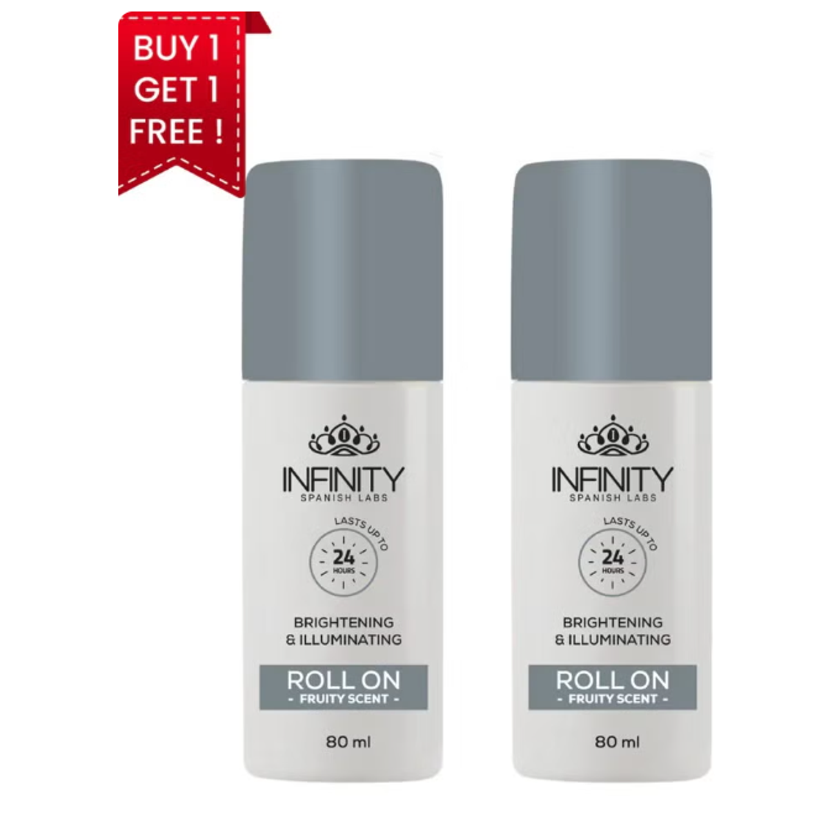 Infinity Roll-On Fruity Scent 80ml (1+1)