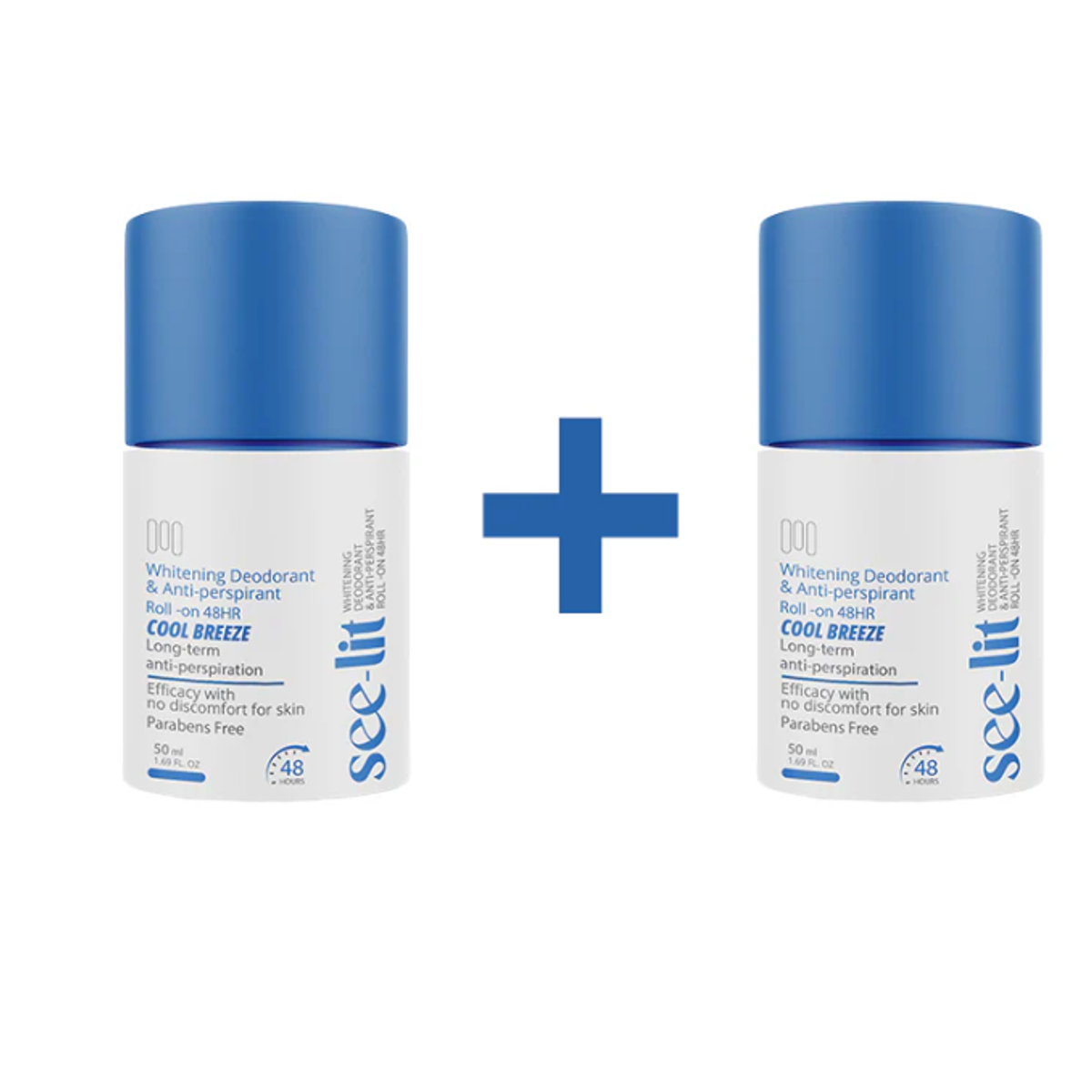 See lit roll on 50 ml cool breeze (1+1)