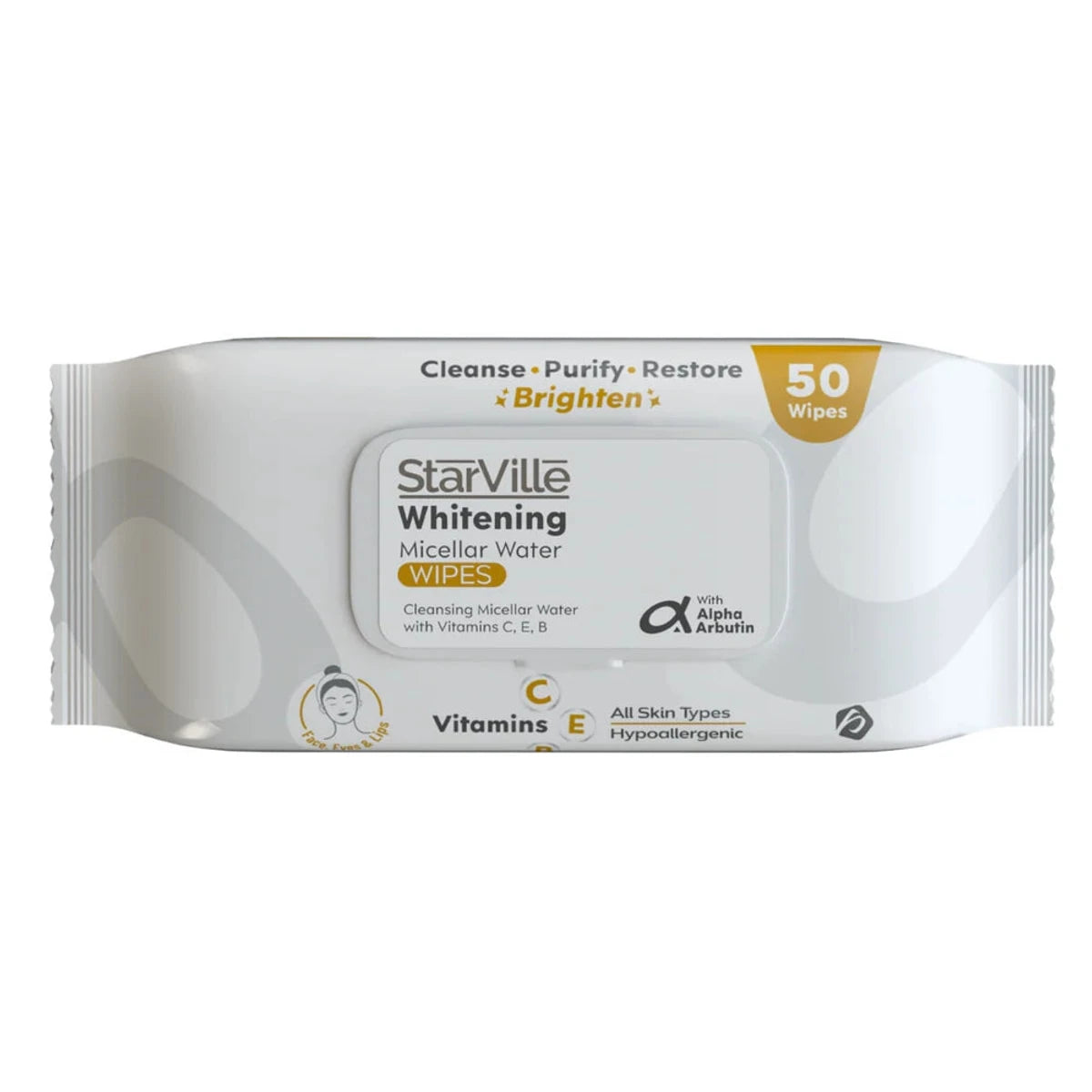 Starville Micellar Wipes 50 Wipes