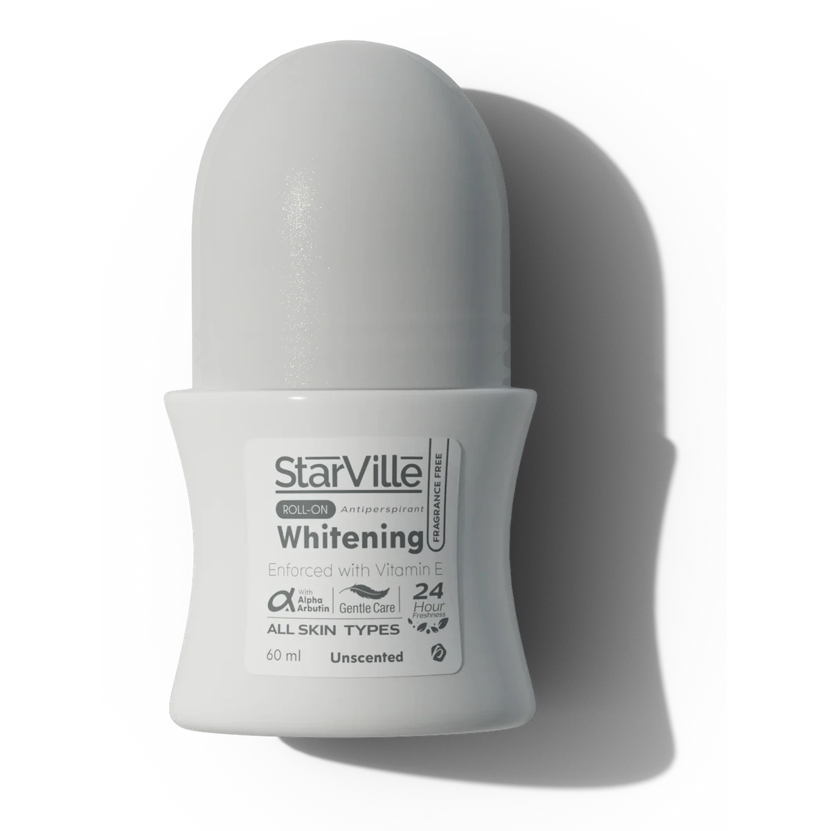 Starville Skin Lightening Roll-On Deodorant Unscented, 60 ml