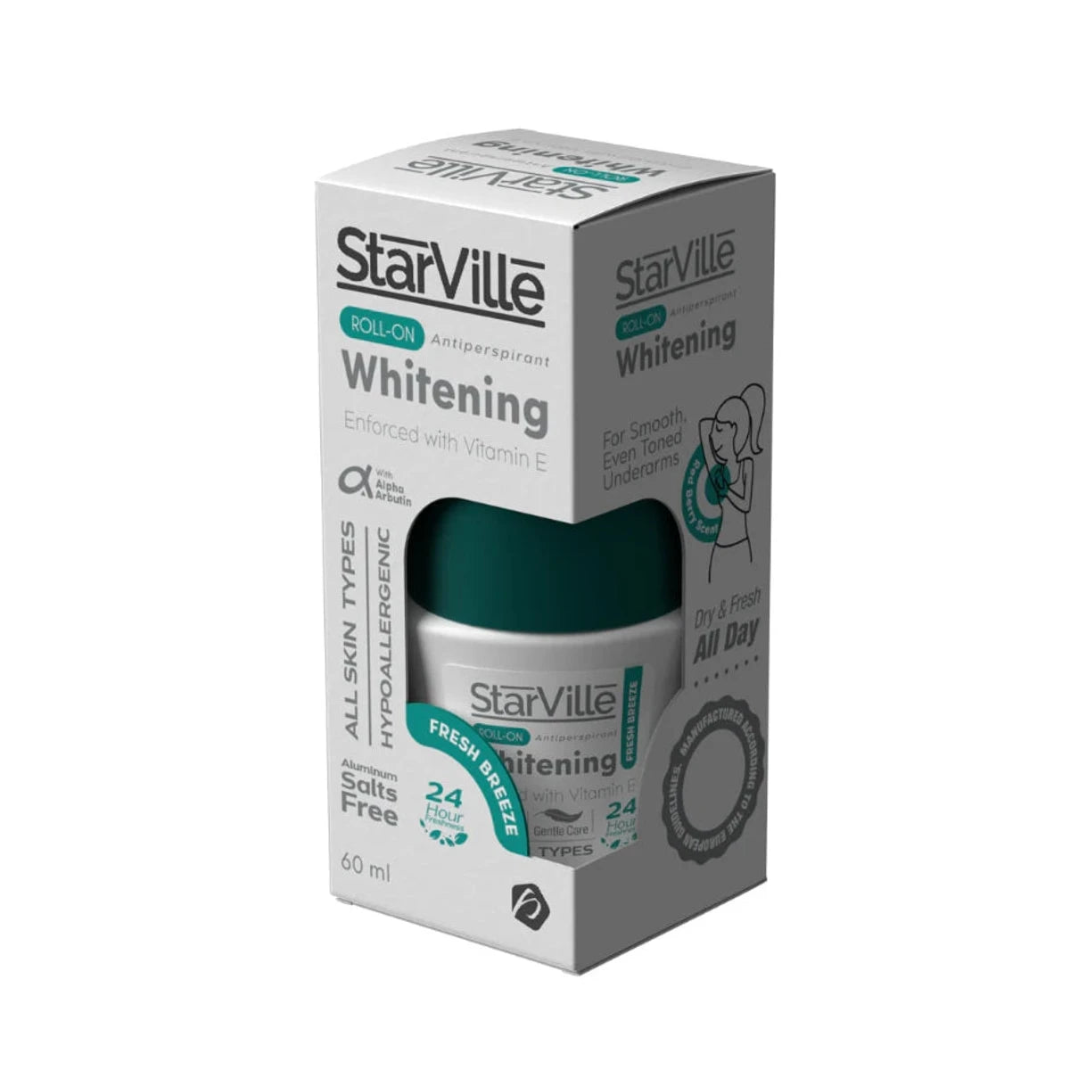 Starville Antiperspirant and Whitening Fresh Breeze 60ml