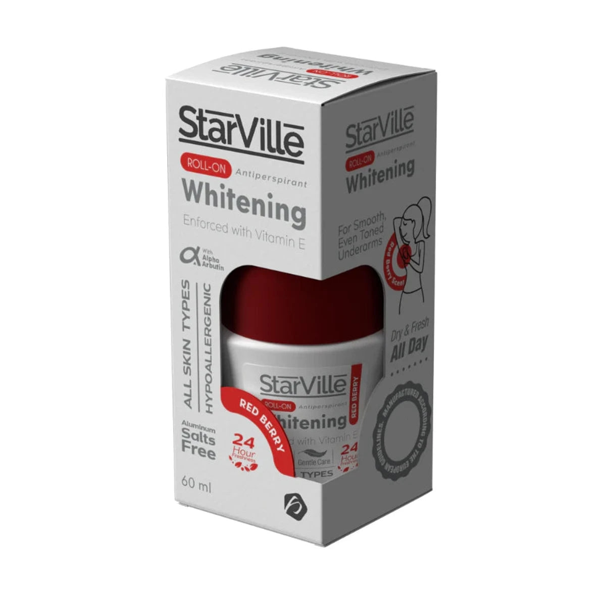 StarVille whitening roll on redberry 60 ml