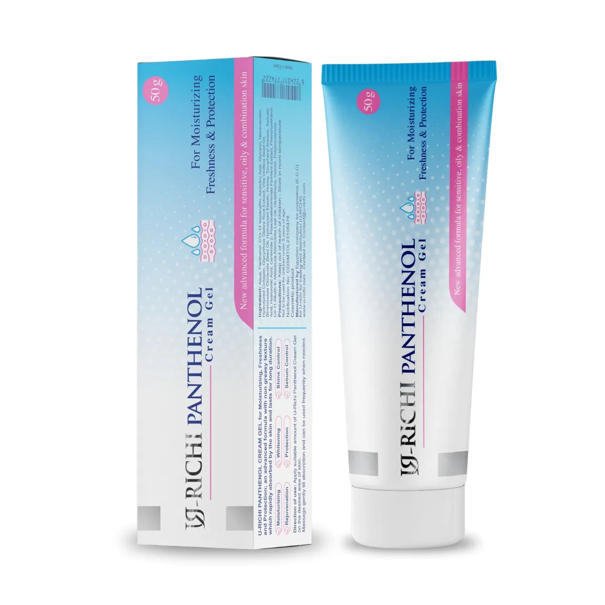 u-richi Panthenol Cream Gel 50g