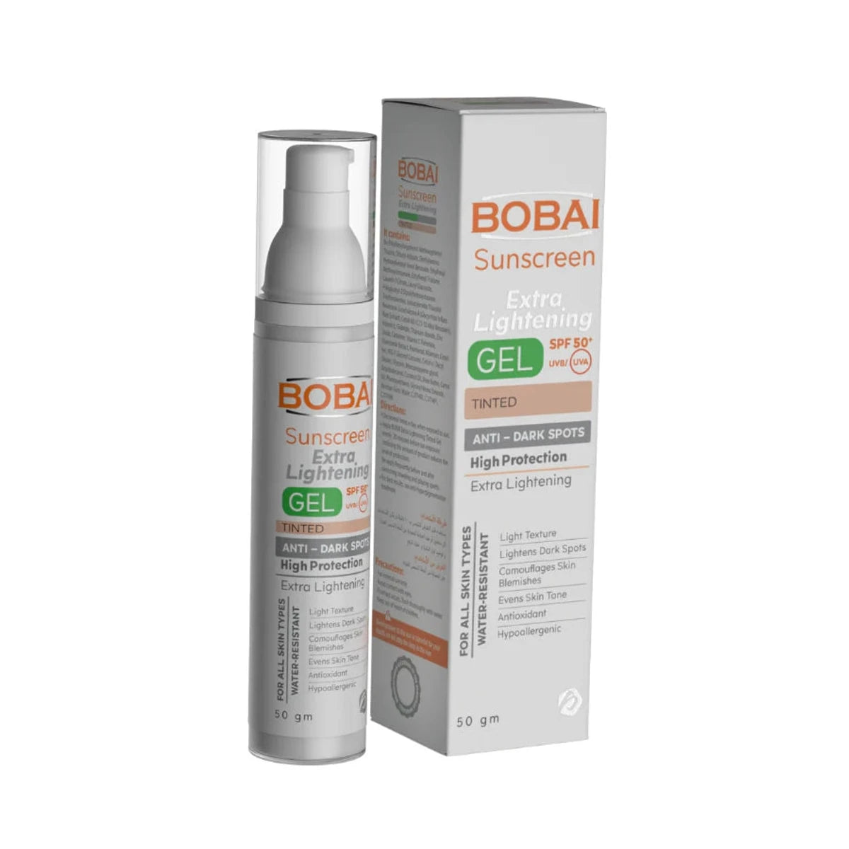 bobai Gel Tinted Formula 50 Protection 50g