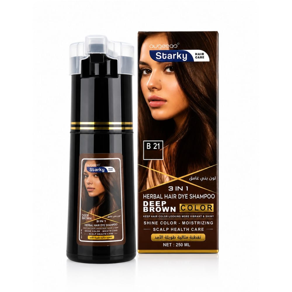 Starkey Shampoo Dye (Dark Brown) 250ml