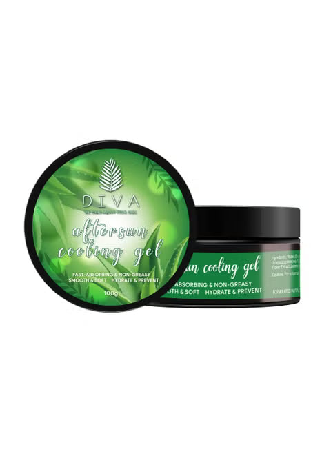 diva after sun cooling gel aloe vera 100 gm