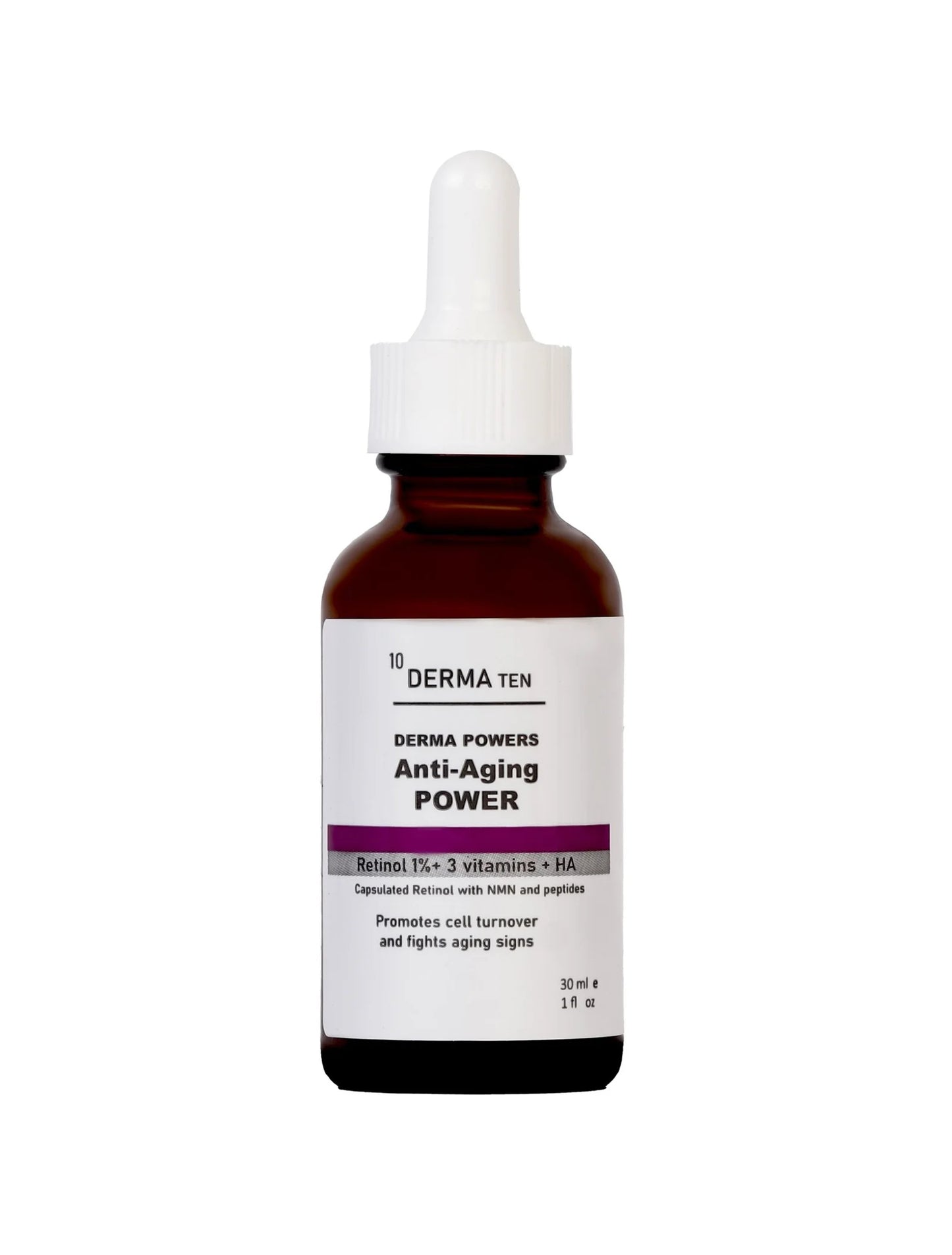 Derma Ten Anti-Wrinkle Retinol Serum 30ml (ANTI-Aging)